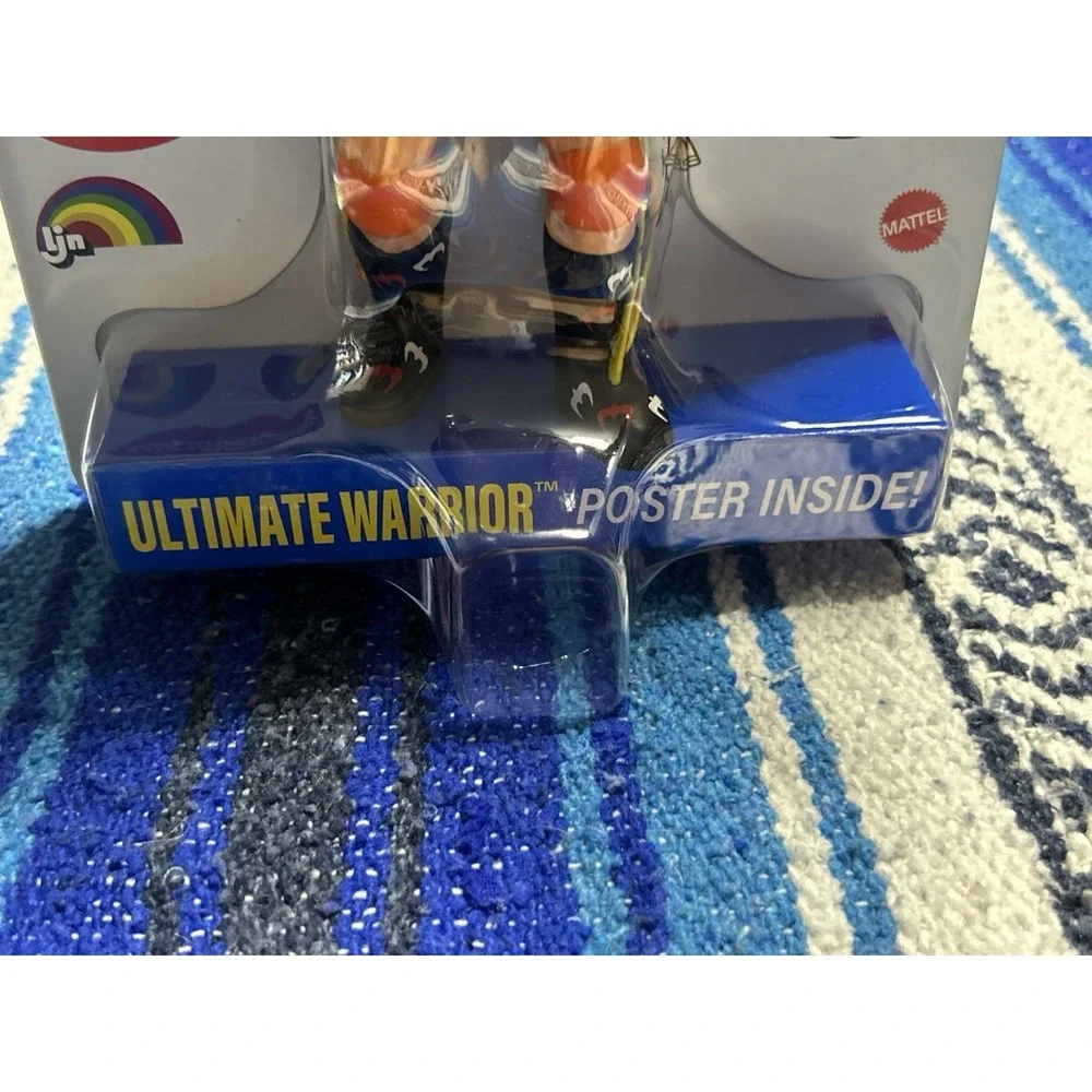 WWE Superstars Mattel Retro Ultimate Warrior Wrestling Action Figure NIB LJN